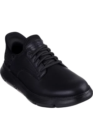 Skechers Garza Gervin Chaussures En Cuir À Lacets Pour Hommes