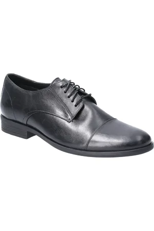Hush Puppies Ollie Cap Toe Chaussures En Cuir À Lacets Pour Hommes