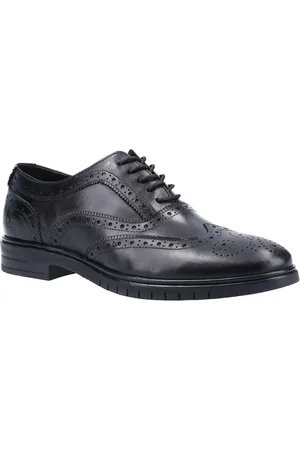 Hush Puppies Santiago Chaussures En Cuir À Lacets Pour Hommes