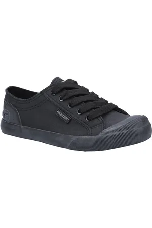 Rocket Dog Jazzin Fable Baskets Noires Pour Femmes En Polyester