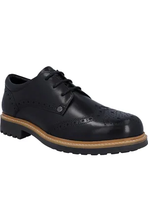 Hunter Cawdor Chaussures Richelieu Pour Hommes En Cuir
