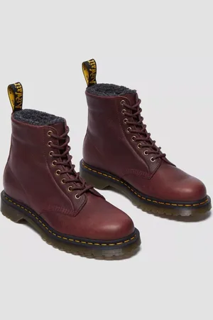 Dr. Martens 1460 Wl Grizzly Bottes En Cuir