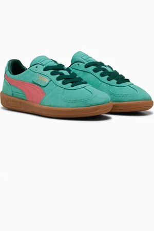 PUMA Palermo Baskets En Cuir Aqua