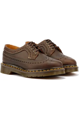 Dr. Martens 3989 Crazy Horse Chaussures En Cuir À Lacets