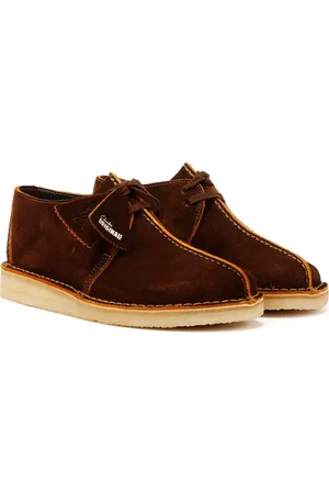 Clarks Desert Trek Chaussures Homme En Daim À Lacets