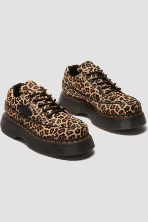 Dr. Martens Buzz 5I Hair on Chaussures En Cuir Pour Femmes