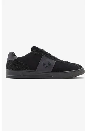 Fred Perry Suede Baskets Pour Hommes En Daim
