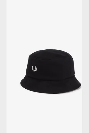 Fred Perry Pique Chapeaux De Seau En Coton