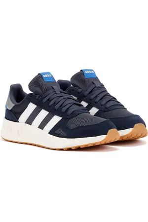 adidas Run 84 Baskets Bleues Pour Hommes