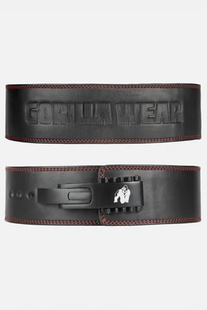 Gorilla Wear Ceinture de levage en cuir de qualité supérieure