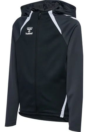 Hummel Veste de survêtement à capuche zippée enfant Lead 2.0