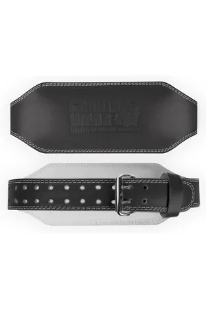 Gorilla Wear Ceinture de levage cuir rembourré 6"