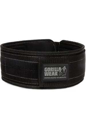 Gorilla Wear Ceinture de levage en nylon 4 pouces
