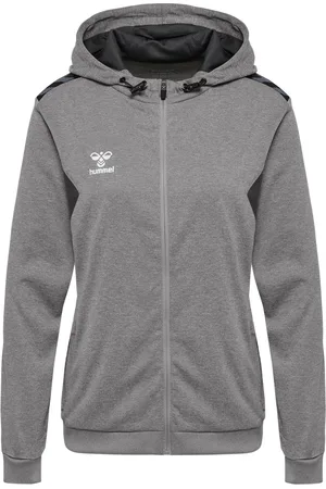 Hummel Veste de survêtement à capuche zippé polyester femme Authentic