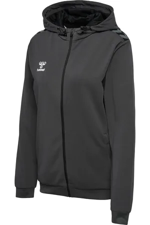 Hummel Veste de survêtement zippé à capuche femme Authentic