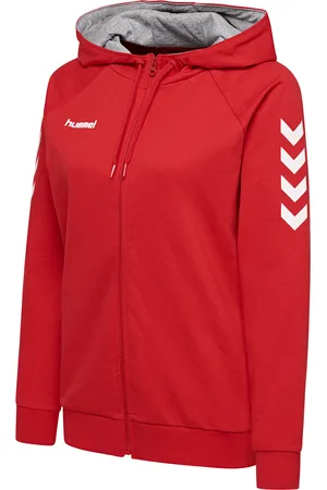 Hummel Veste zippé femme à capuche hmlGO cotton