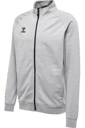 Hummel Veste de survêtement zippée en coton Move Grid