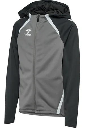 Hummel Veste de survêtement à capuche zippée enfant Lead 2.0