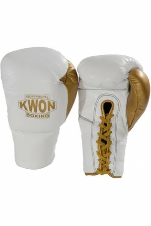 Kwon Professional Boxing Gants de boxe en cuir à lacets