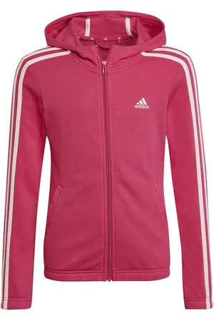 adidas Sweatshirt à capuche à 3 bandes fille Essentials