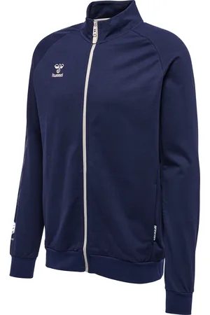 Hummel Veste de survêtement zippée en coton Move Grid