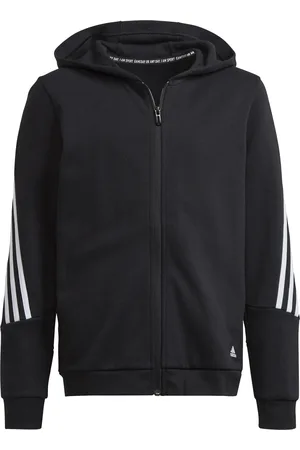 adidas Sweatshirt à capuche enfant Future Icons 3-Stripes Full-Zip