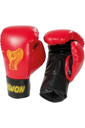 KWON Gants de boxe enfant Cobra rot