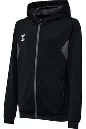 Hummel Veste de survêtement zippée à capuche enfant Authentic