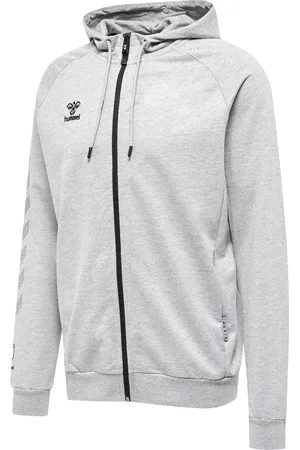 Hummel Sweatshirt à capuche zippé coton Move Grid