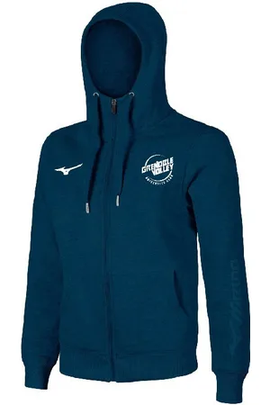 Mizuno Sweatshirt à capuche femme Fullzip Crew