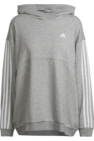 adidas Sweatshirt à capuche femme Essentials Cotton 3-Stripes