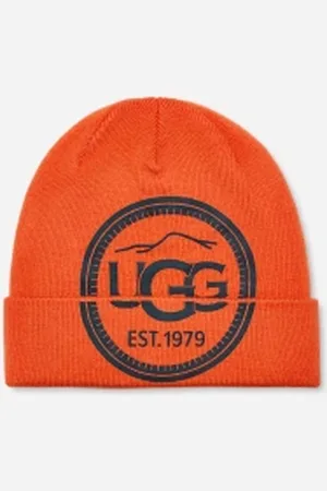 UGG Bonnet à logo montagne in , Taille O/S, Laine
