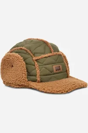 UGG Chapeau en fluff in Green, Taille L/XL