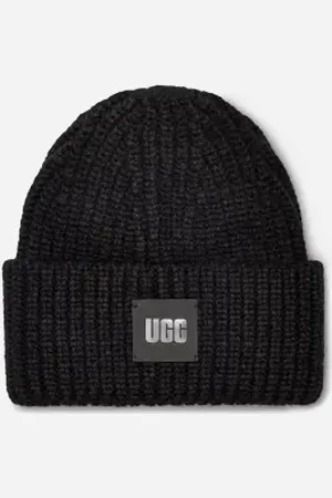 UGG Bonnet côtelé épais pour femme