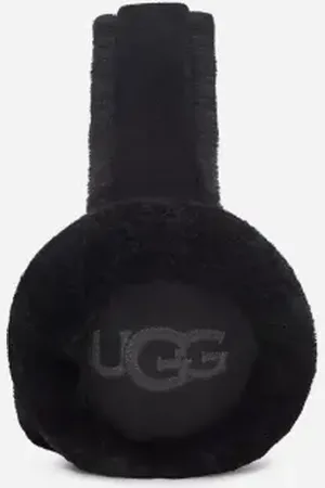UGG Cache-oreilles brodé en peau de mouton pour femme