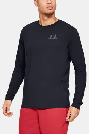 Under Armour Haut à manches longues et logo sur le côté gauche pour homme