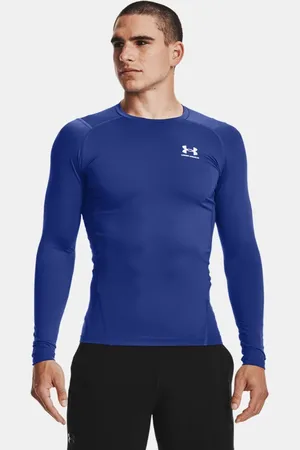Under Armour Haut à manches longues HeatGear® pour homme Royal
