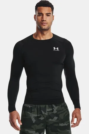 Under Armour Haut à manches longues HeatGear® pour homme