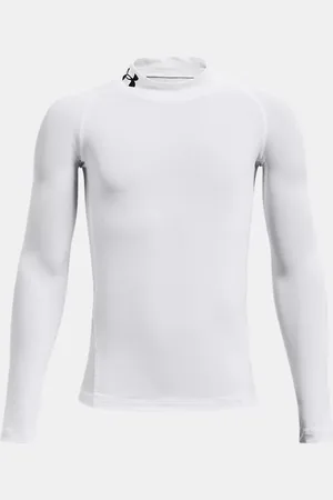 Under Armour Baselayer à col montant et manches longues HeatGear® pour garçon