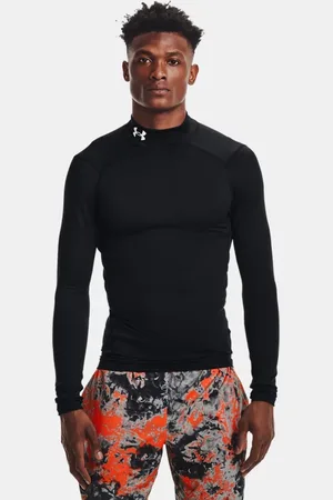 Under Armour Baselayer à col montant de compression ColdGear® pour homme
