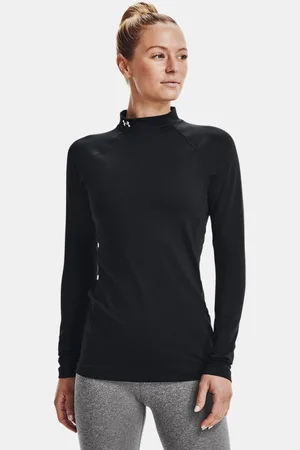 Under Armour Baselayer à manches longues et col montant ColdGear® pour femme