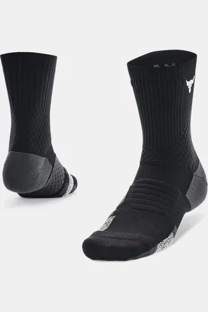 Under Armour Chaussettes mi-hautes Project Rock ArmourDry™ Playmaker unisexes