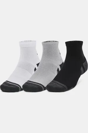 Under Armour Lot de 3 paires de chaussettes mi-hautes Performance Tech unisexes Mod