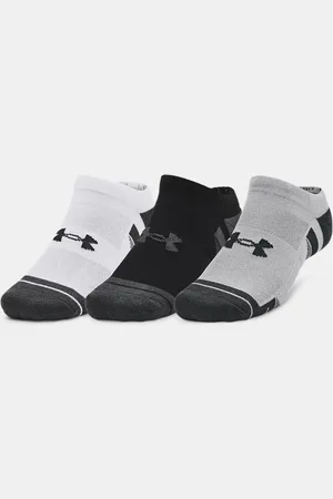 Under Armour Lot de 3 paires de chaussettes invisibles Performance Tech unisexes Mod