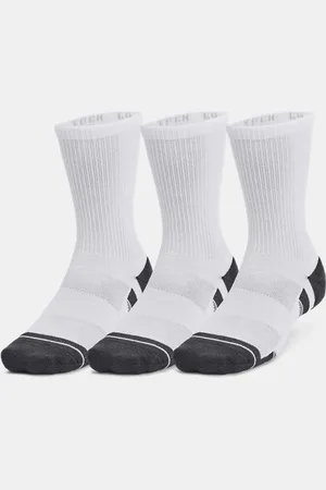 Under Armour Chaussettes hautes Performance Tech unisexes (lot de 3 paires)