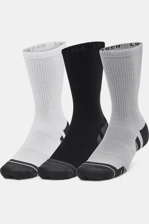 Under Armour Chaussettes hautes Performance Tech unisexes (lot de 3 paires) Mod