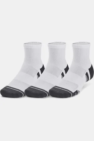 Under Armour Lot de 3 paires de chaussettes mi-hautes Performance Tech unisexes