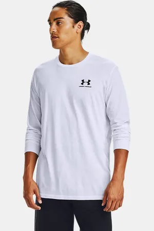 Under Armour Haut à manches longues et logo sur le côté gauche pour homme