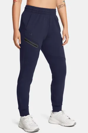 Under Armour Pantalon de jogging Unstoppable Fleece pour femme Midnight Marine