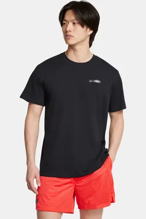 Under Armour Haut à manches courtes Heavyweight Armour Label pour homme